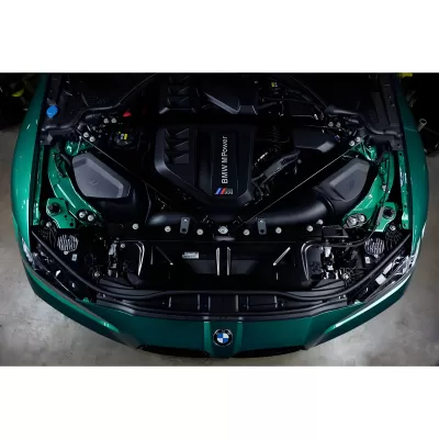 BMW 4 Series M4 - 2021 to 2026 - All [All] (Wrinkle Black Intake Tubes) (Cold Air Intake) (With Air Boxes)