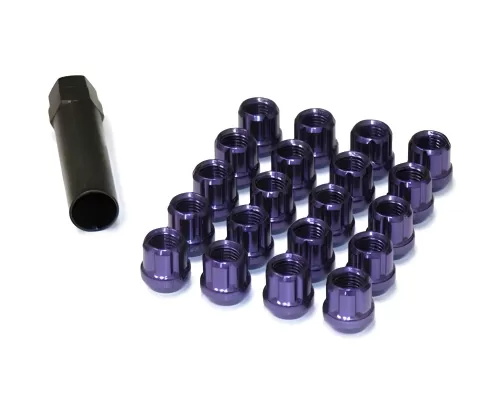Universal (12 x 1.25) (20 Lug Nut Set) (Purple)