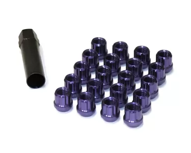 Universal (12 x 1.25) (20 Lug Nut Set) (Purple)