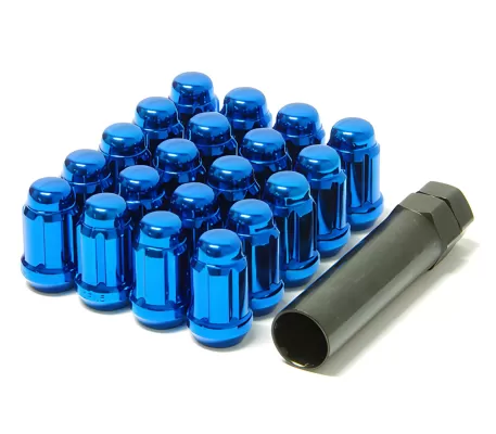 Universal (12 x 1.5) (20 Lug Nut Set) (Blue)