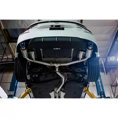 Honda Civic - 2022 to 2024 - Hatchback [Sport Touring 1.5L Turbo] (Dual Burnt Titanium Tips)