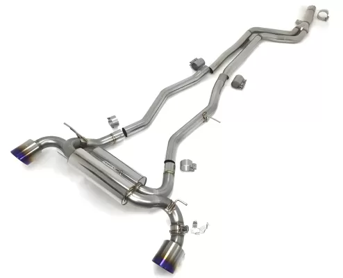 Toyota GR Supra - 2020 to 2025 - Coupe [All Except 2.0] (Dual Burnt Titanium Tips) (Non-Resonated)