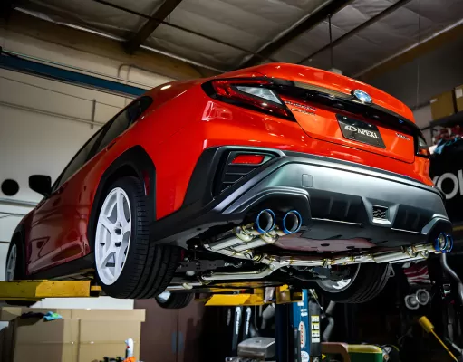 Subaru WRX - 2022 to 2025 - Sedan [All] (Quad Burnt Titanium Tips)