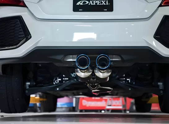 Honda Civic - 2017 to 2020 - 4 Door Sedan [Si] (Dual Burnt Titanium Tips)