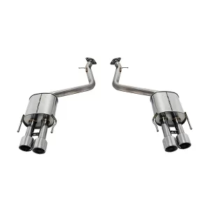 Lexus LS 500 - 2018 to 2019 - Sedan [All] (Rear Section Only) (Quad Polished Stainless Steel Tips)