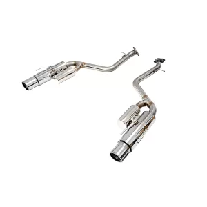 Lexus IS 300 - 2021 to 2023 - Sedan [All] (Rear Section Only) (Dual Polished Stainless Steel Tips)