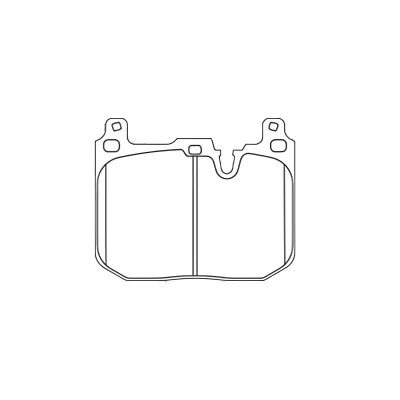 BMW 4 Series - 2018 to 2020 - All [430i, 430i xDrive] (Front Set) (Without Blue Calipers) (Pin Style Mounting)