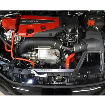 Honda Civic - 2023 to 2026 - Hatchback [FL5 Type R] (Turbo Inlet Pipe Kit) (Black) (Aluminum)