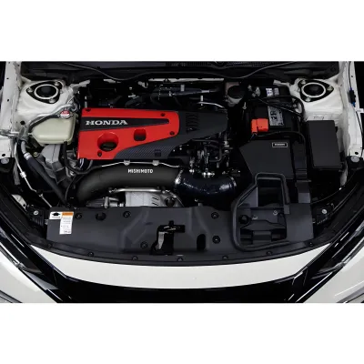 Honda Civic - 2017 to 2021 - 4 Door Hatchback [FK8 Type R, FK8 Type R Limited] (Turbo Inlet Pipe Kit) (Black) (Aluminum)