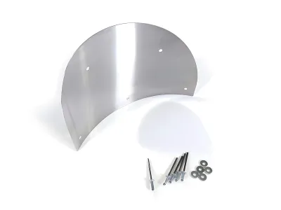 2015 Honda Civic SiriMoto N1 Exhaust Tip Heat Shield