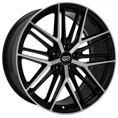 Universal (20x8.5, 5x120, 40mm, Black Machined)