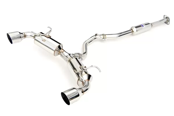 Toyota 86 - 2017 to 2020 - Coupe [All] (Dual Polished Stainless Steel Single Layer Tips)