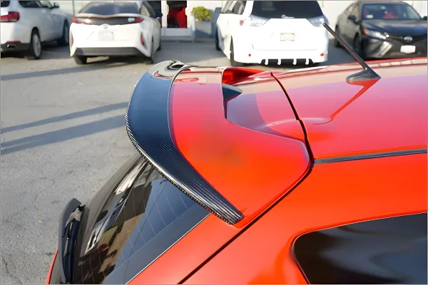 Mazda MAZDA3 - 2007 to 2009 - Hatchback [MAZDASPEED Grand Touring, MAZDASPEED Sport] (Add-On Spoiler) (Carbon Fiber)