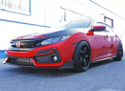 2017 Honda Civic PRO Design Track Style Front Lip