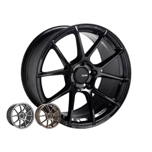 General Representation Volkswagen Golf GTI Enkei TS-V Wheels