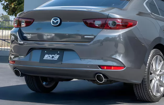 Mazda MAZDA3 - 2019 to 2025 - Sedan [All] (S-Type Exhaust) (Axle-Back Exhaust) (Dual Polished Tips)