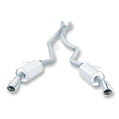 BMW 3 Series - 2007 to 2010 - 2 Door Coupe [335i, 335i xDrive, 335xi] _or_ 4 Door Sedan [335i, 335i xDrive, 335xi] (S-Type Exhaust) (Polished Angle-Cut Rolled Dual Tips)