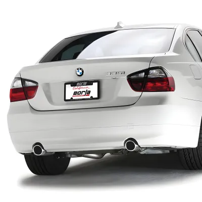BMW 3 Series - 2007 to 2010 - 2 Door Coupe [335i, 335i xDrive, 335xi] _or_ 4 Door Sedan [335i, 335i xDrive, 335xi] (S-Type Exhaust) (Polished Angle-Cut Rolled Dual Tips)