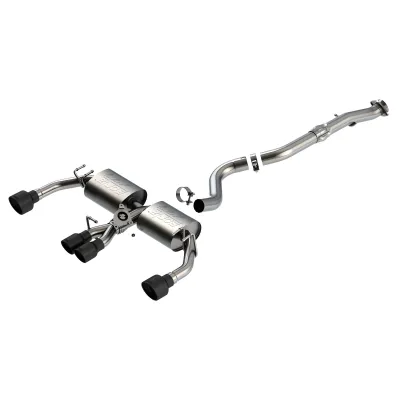 Toyota GR Corolla - 2023 to 2025 - Hatchback [All] (ATAK Exhaust) (Ceramic Black Stainless Steel Rolled Quad Tips) (3