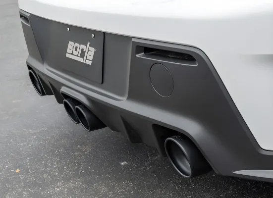 Toyota GR Corolla - 2023 to 2025 - Hatchback [All] (ATAK Exhaust) (Ceramic Black Stainless Steel Rolled Quad Tips) (3