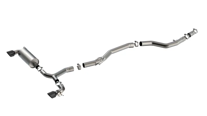 Toyota GR Supra - 2020 to 2026 - Coupe [All Except 2.0] (ATAK Exhaust) (Dual Black Chrome Tips)