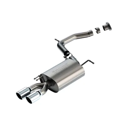 Hyundai Palisade - 2023 to 2025 - SUV [All] (S-Type Exhaust) (Rear Section Only) (Dual Polished Rolled Tips) (Without Factory Turn Down Tips)