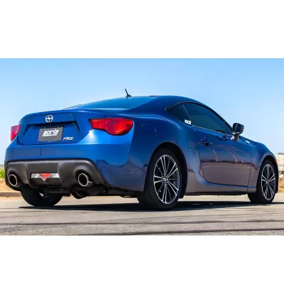 Subaru BRZ - 2013 to 2016 - Coupe [All] (Touring Exhaust) (Rear Section Only) (Dual Polished Rolled Tips)