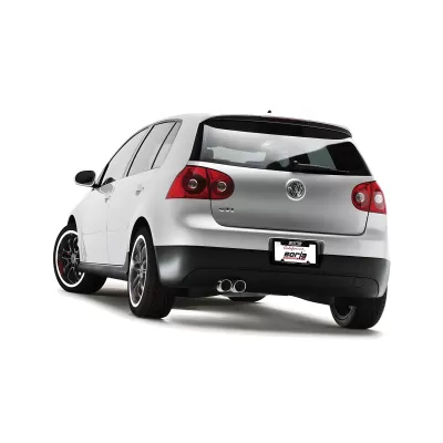 Volkswagen Golf GTI - 2006 to 2009 - All [All Except 1.8T] (For MK5 GTI) (S-Type Exhaust) (Dual Polished Rolled Angle-Cut Tips)