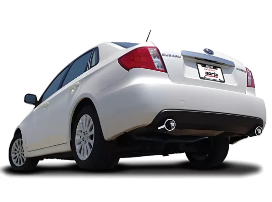 Subaru Impreza - 2008 to 2011 - Sedan [2.5i, 2.5i Premium] (S-Type Exhaust) (Dual Polished Rolled Tips)
