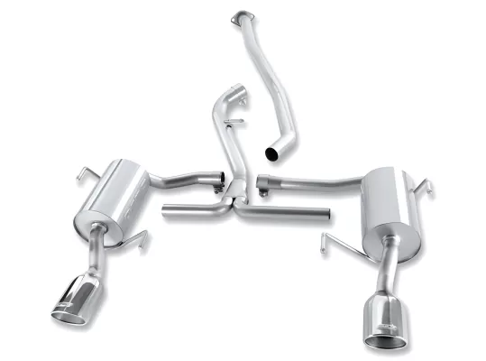 Subaru Impreza - 2008 to 2011 - Sedan [2.5i, 2.5i Premium] (S-Type Exhaust) (Dual Polished Rolled Tips)