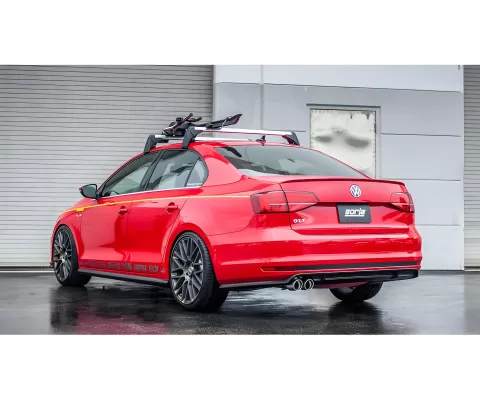 Volkswagen Jetta GLI - 2012 to 2018 - Sedan [All] (S-Type Exhaust) (Dual Polished Rolled Tips)