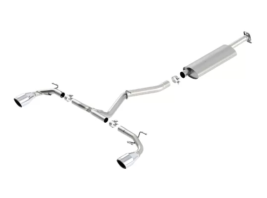 Toyota 86 - 2017 to 2020 - Coupe [All] (S-Type Exhaust) (Dual Polished Rolled Tips)