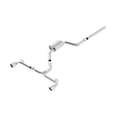 Volkswagen Golf GTI - 2015 to 2017 - All [All] (S-Type Exhaust) (Dual Polished Rolled Angle-Cut Tips) (Pre-Facelift) (Un-Resonated)