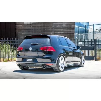 Volkswagen Golf GTI - 2015 to 2017 - All [All] (S-Type Exhaust) (Dual Polished Angle-Cut Tips) (Pre-Facelift) (Un-Resonated)