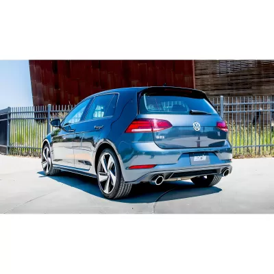 Volkswagen Golf GTI - 2018 to 2021 - 4 Door Hatchback [All] (S-Type Exhaust) (Dual Polished Angle-Cut Tips) (Post-Facelift) (Un-Resonated)
