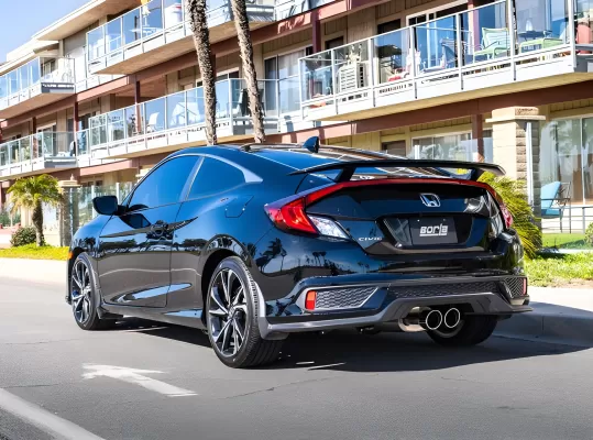 Honda Civic - 2017 to 2020 - 2 Door Coupe [Si] (S-Type Exhaust) (Dual Polished Rolled Tips)
