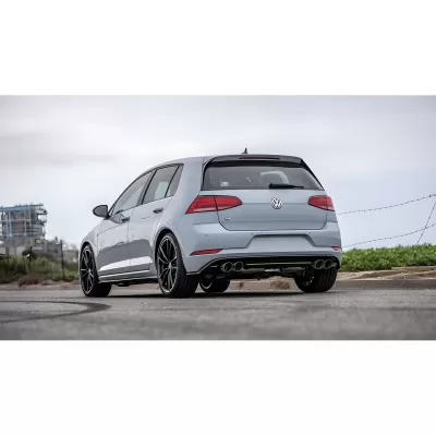 Volkswagen Golf R - 2018 to 2019 - Hatchback [All] (S-Type Exhaust) (Quad Brushed Tips) (Post-Facelift) (Un-Resonated)