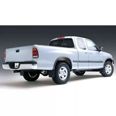 Toyota Tundra - 2000 to 2006 - 4 Door Acs Cab [Limited, Limited Stepside, SR5, SR5 Stepside] with 4.7L & 4WD/RWD _or_ 4 Door Ext Cab [Limited, SR5] with 4.7L & 4WD/RWD (Touring Exhaust) (Side Exit) (Single Polished Angle-Cut Tip) (With Short 6' 3