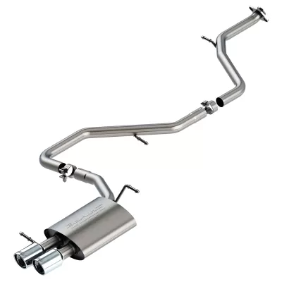 Toyota Corolla - 2020 to 2025 - Sedan [SE 2.0L FWD, SE Apex, SE Nightshade, XSE, XSE Apex] (S-Type Exhaust) (Dual Polished Rolled Tips)