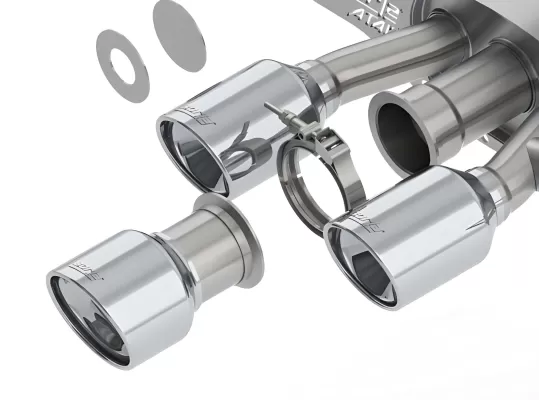 Honda Civic - 2017 to 2021 - 4 Door Hatchback [FK8 Type R, FK8 Type R Limited] (ATAK Exhaust) (Triple Polished Rolled Tips)