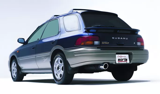 Subaru Impreza - 1997 to 2001 - All [All] (S-Type Exhaust) (Polished Rolled Tip)