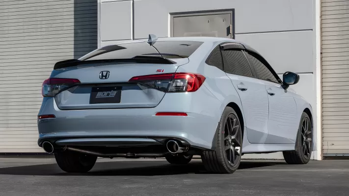 Honda Civic - 2022 to 2026 - Sedan [Si] (S-Type Exhaust) (Dual Rolled Angle-Cut Polished Tips)
