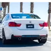 BMW 4 Series - 2014 to 2016 - Coupe [435i] (ATAK Exhaust) (Polished Angle-Cut Rolled Dual Tips)