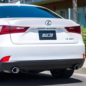 Lexus IS 250 - 2014 to 2015 - Sedan [All] (S-Type Exhaust) (Rear Section Only) (Dual Polished Rolled Tips)