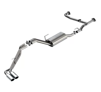 Nissan Frontier - 2022 to 2024 - All [All] (S-Type Exhaust) (Full Cat-Back Exhaust) (Dual Stainless Steel Tips)