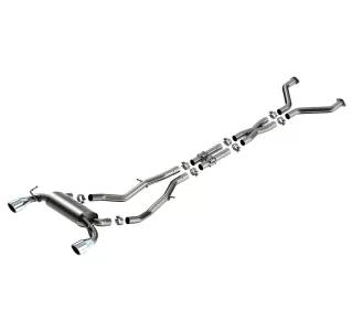 Nissan Z - 2023 to 2024 - Coupe [All] (S-Type Exhaust) (Full Cat-Back Exhaust) (Dual Stainless Steel Tips)
