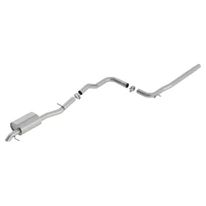 Volkswagen Jetta - 2019 to 2021 - Sedan [All] (S-Type Exhaust) (Brushed Turn Down Tip)