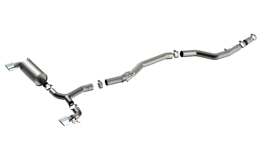 Toyota GR Supra - 2020 to 2025 - Coupe [All Except 2.0] (ATAK Exhaust) (Dual Polished Tips)