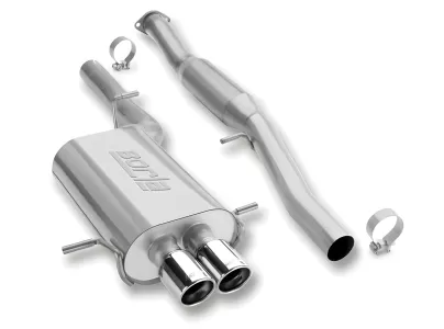 Subaru Impreza - 2002 to 2007 - All [WRX 2.0L, WRX 2.5L, WRX Limited, WRX TR] (Touring Exhaust) (Double Polished Rolled Tips)