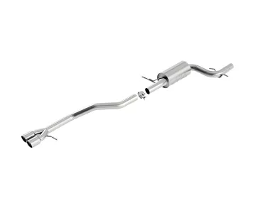 Volkswagen Jetta GLI - 2012 to 2018 - Sedan [All] (S-Type Exhaust) (Dual Polished Rolled Tips)